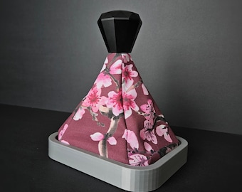 Red and Black Sakura Cherry Blossom Shift Boot OR E-brake Boot