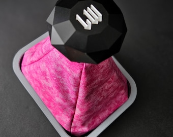 PINK CRUSH - Distress Pink Universal Shift Boot - Handmade Shift Boot Cover - Universal Fitment - Car Accessory Custom Pink Shift Boot Knob