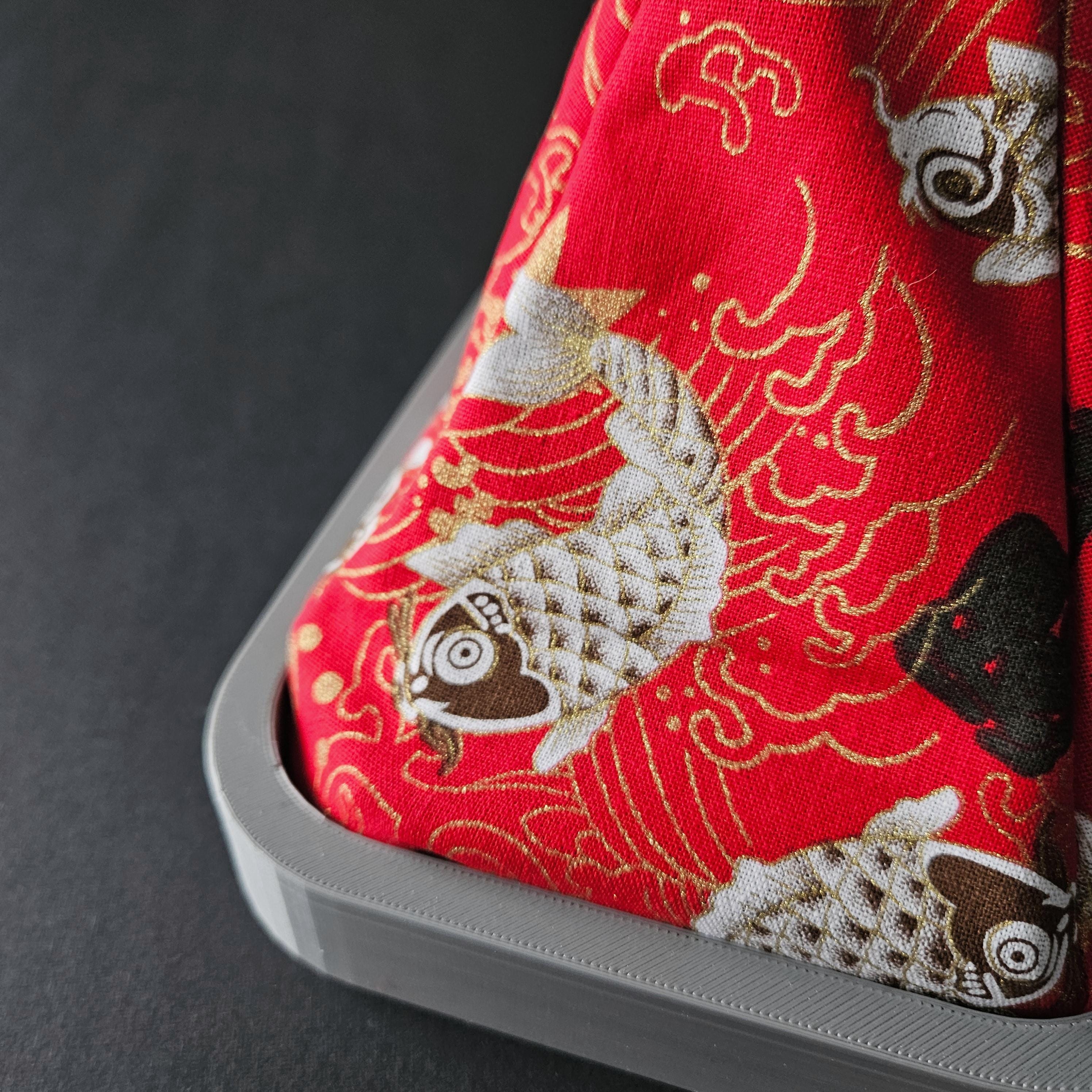 SAKANA - Red Gold Koi Fish Universal Shift Boot - Handmade Shift