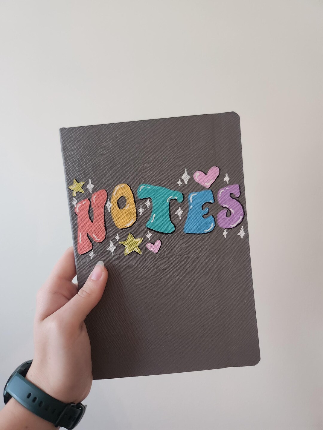 Note Notebook Bubbles Hand Painted Bubble Style Notebook - Etsy