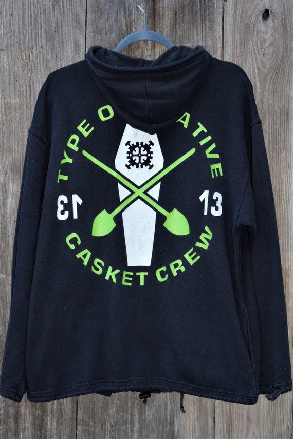TYPE O NEGATIVE Casket Crew Zipper Hoodie Brothers