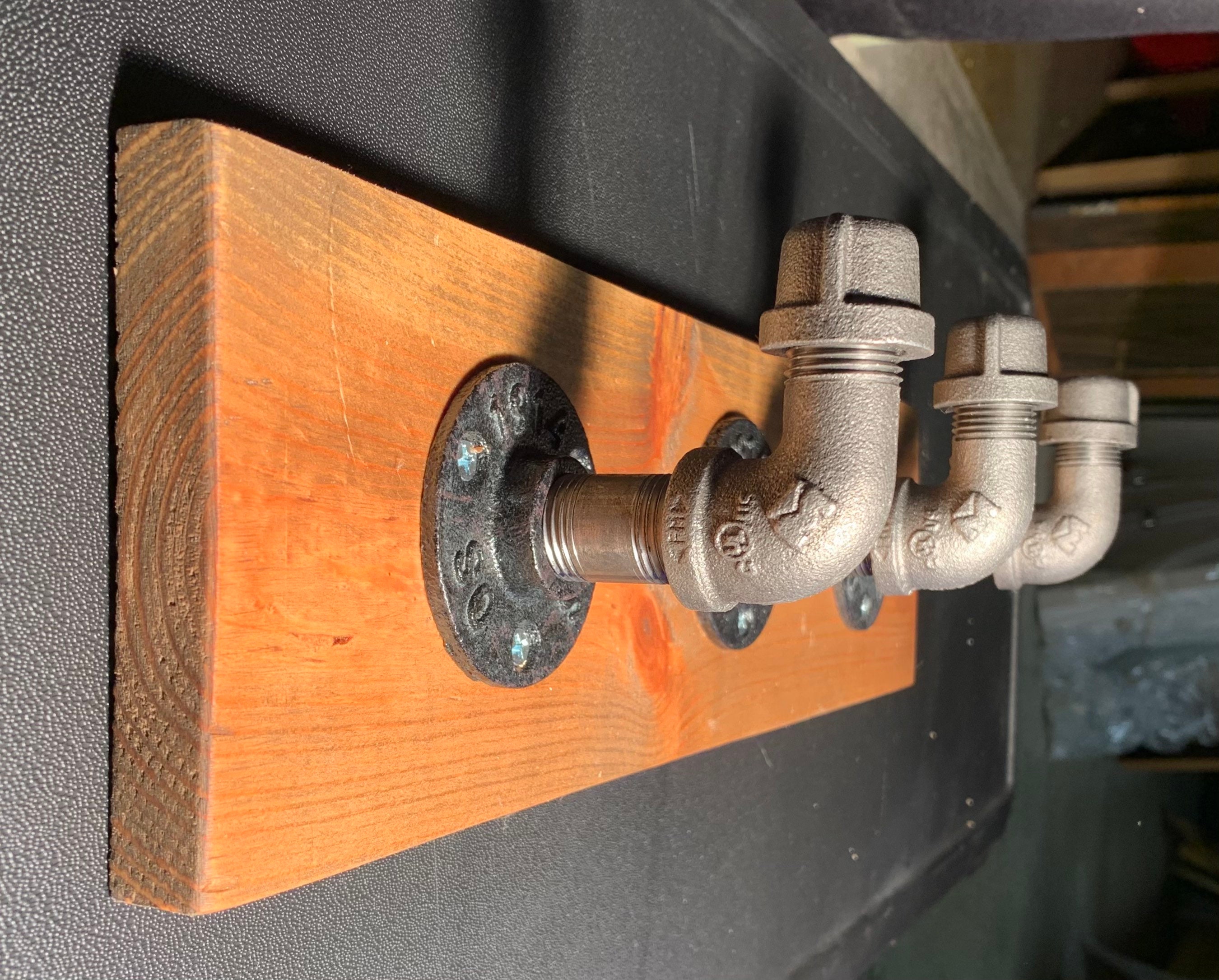 Industrial Coat Rack wall mounted Etsy