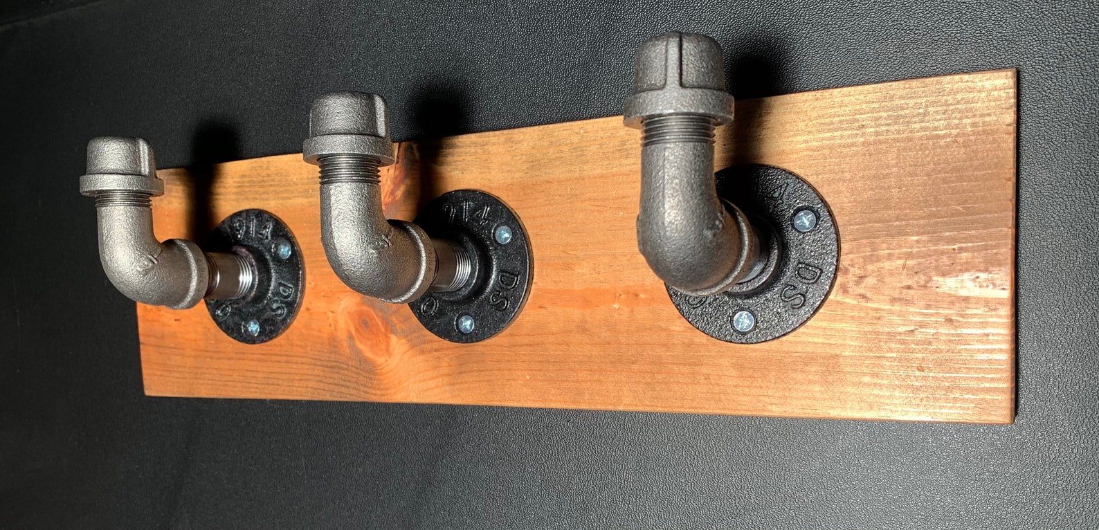 Industrial Coat Rack wall mounted Etsy