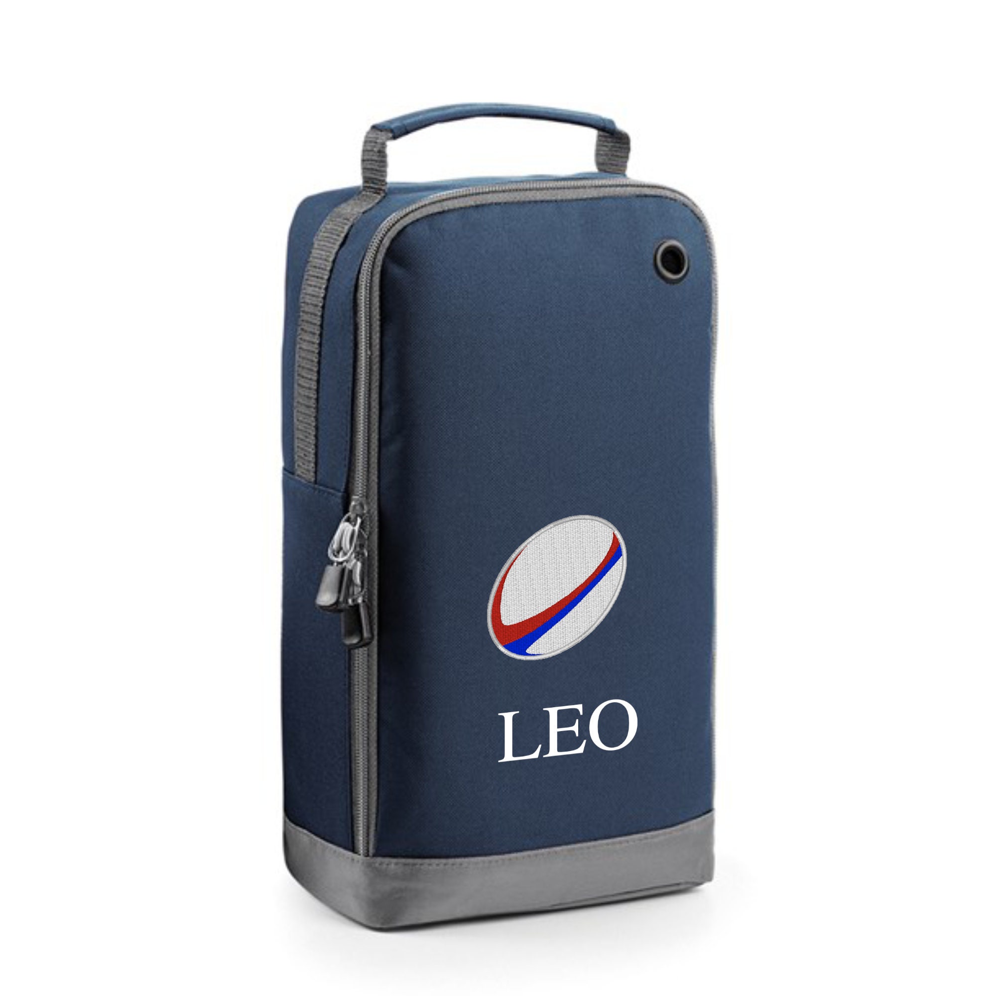 Rugby Shoe Bag Personalised Customised With Embroidered Name - Monogrammed Shoe / Boot  /Accessory