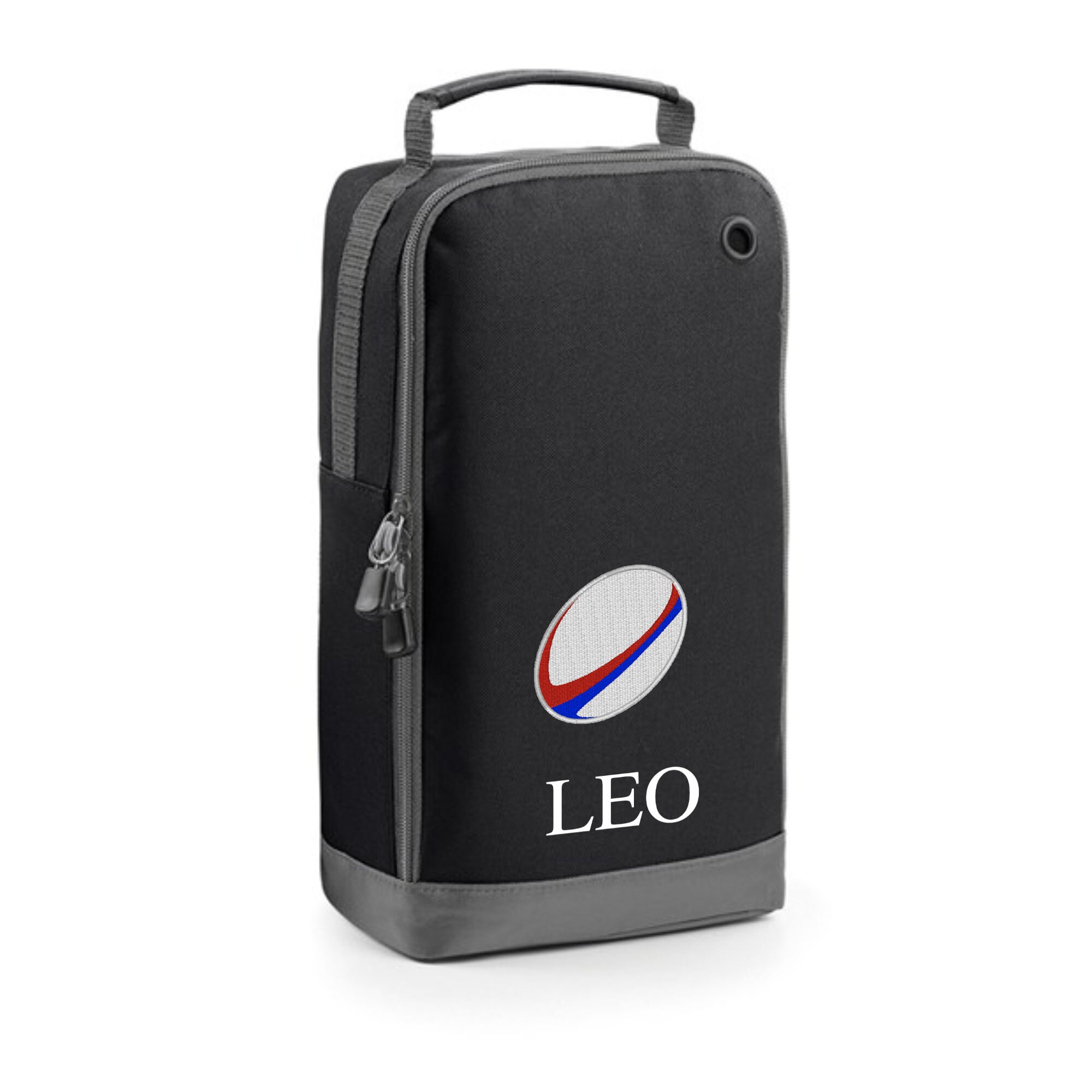 Rugby Shoe Bag Personalised Customised With Embroidered Name - Monogrammed Shoe / Boot  /Accessory
