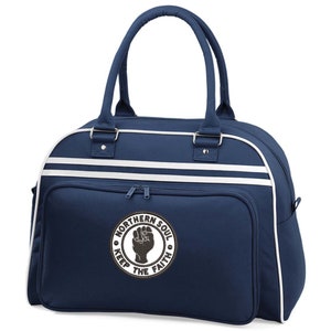 Noring Soul Bestickte Retro Tasche Bowling Tasche in 5 Farben. Versandkostenfrei