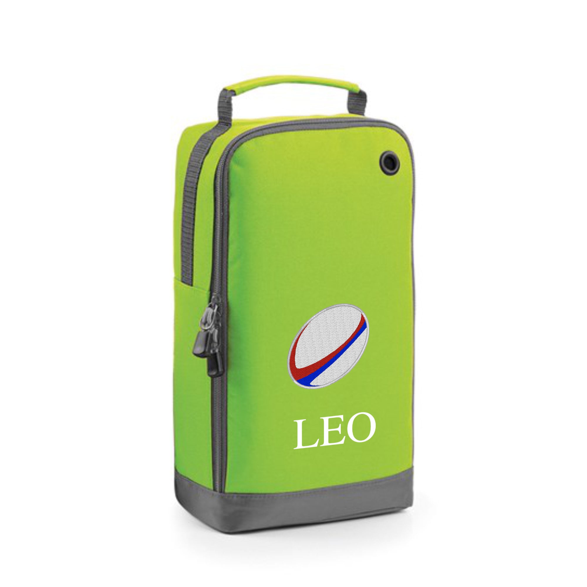Rugby Shoe Bag Personalised Customised With Embroidered Name - Monogrammed Shoe / Boot  /Accessory