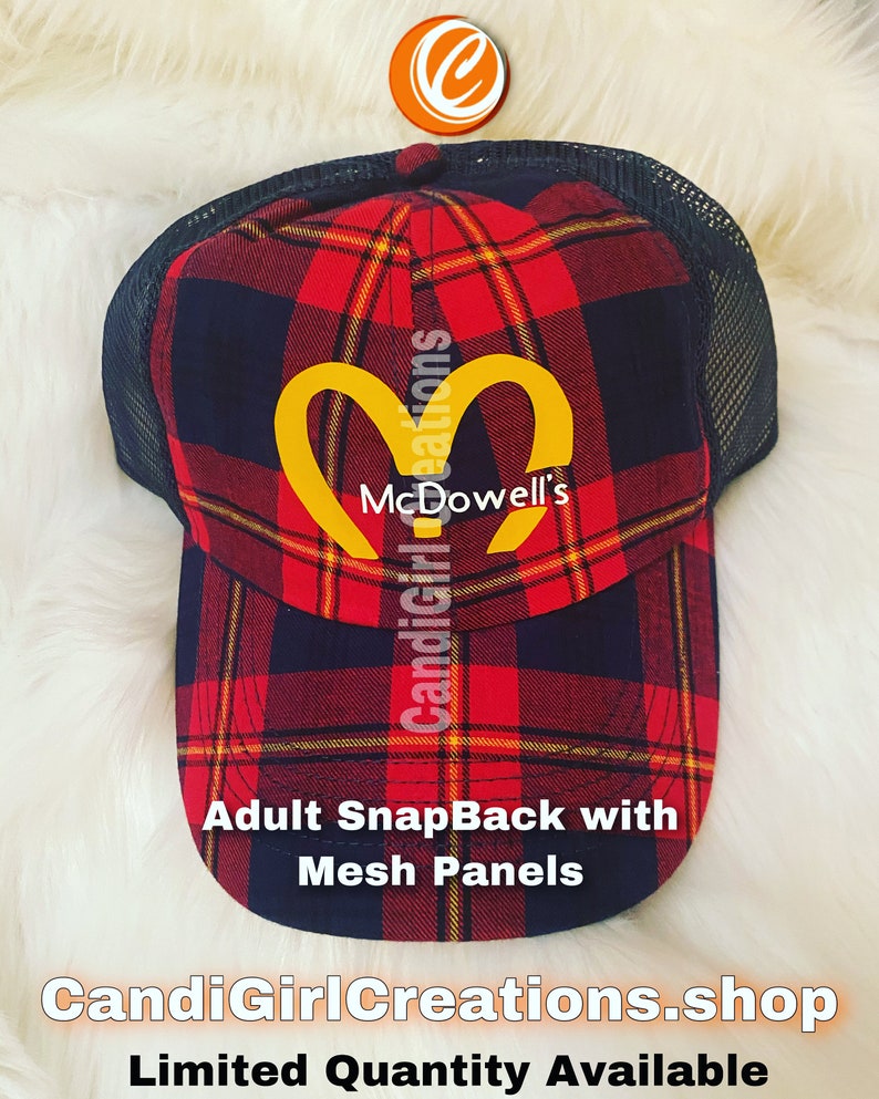 Plaid McDowell\u2019s Coming2America Snapback