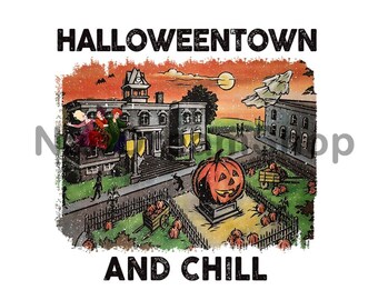 Download Halloween Town Svg Etsy
