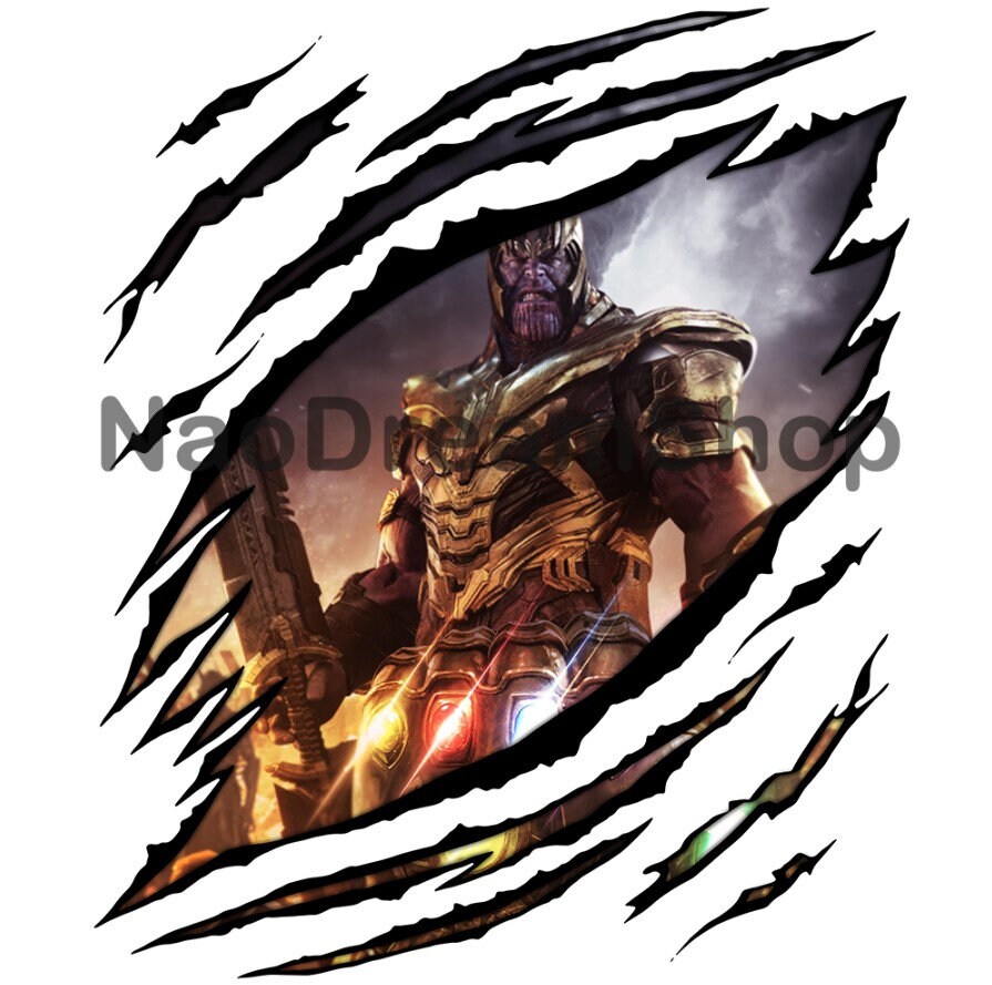 Thanos Ripped PngMarvel avengersThanos pngHero New | Etsy