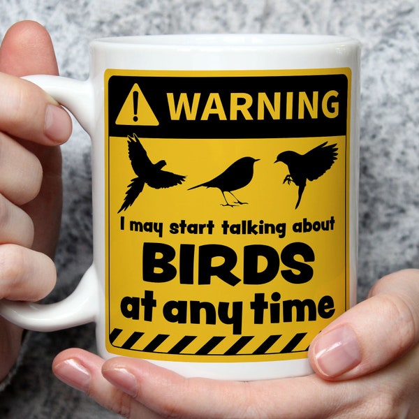 Bird Lovers Gift, Bird Gifts, Bird Presents, Funny Bird Gifts, Bird Themed present, Bird Watching Gift, Gifts for Birders, Birders Mug