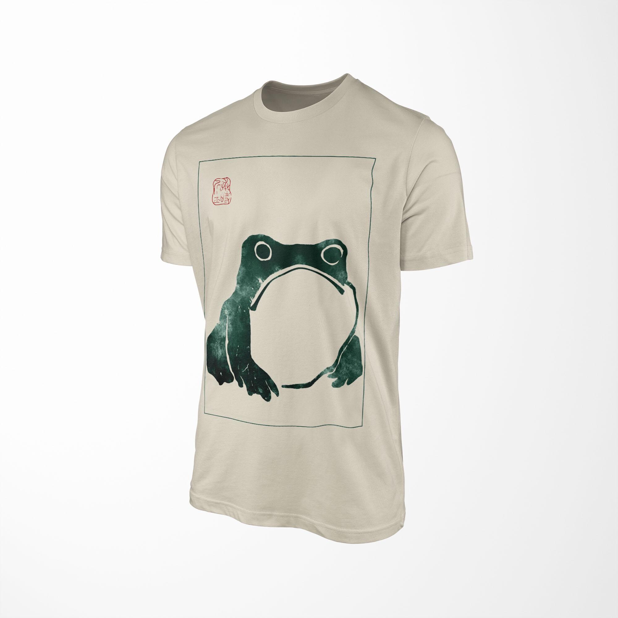 Unimpressed Frog T-shirt: Matsumoto Hoji Japanese Art Cotton Tee