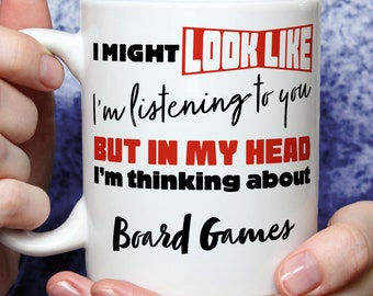 Board Game Lover Gift, Board Game Gifts, Nerds Presents, Funny Geeks Gifts, Board Game Theme, Board Game Fan Mug TNK