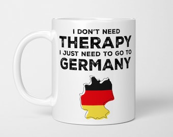 Funny Germany Mug: Deutschland Flag Souvenir Cup
