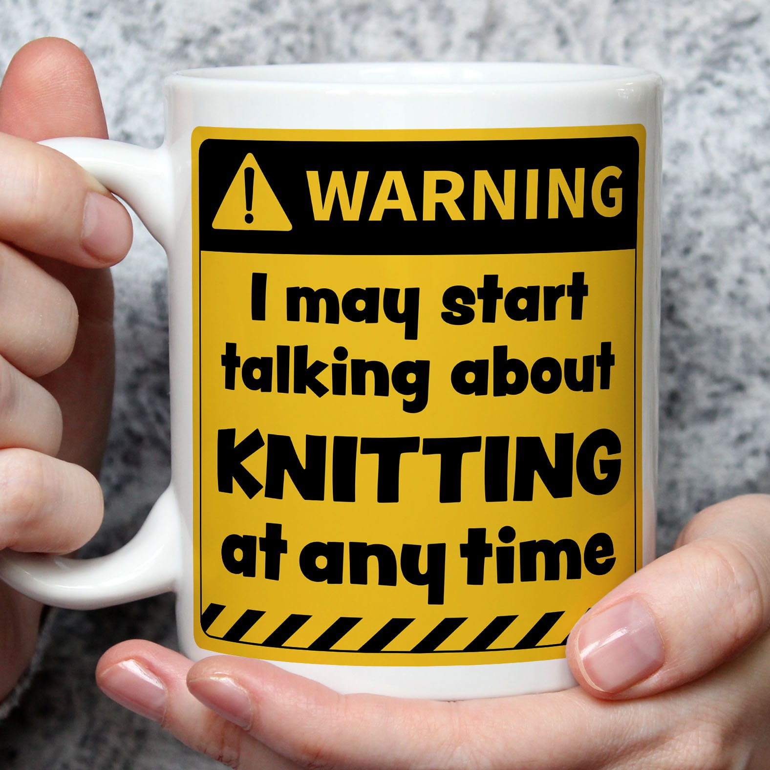 Knitting Mug, Knitter Gift for Knitters, Gift Idea for Knitting Lover, Knitting  Gifts for Women, Funny Knitter Mug, I'm a Knit Wit Cup 