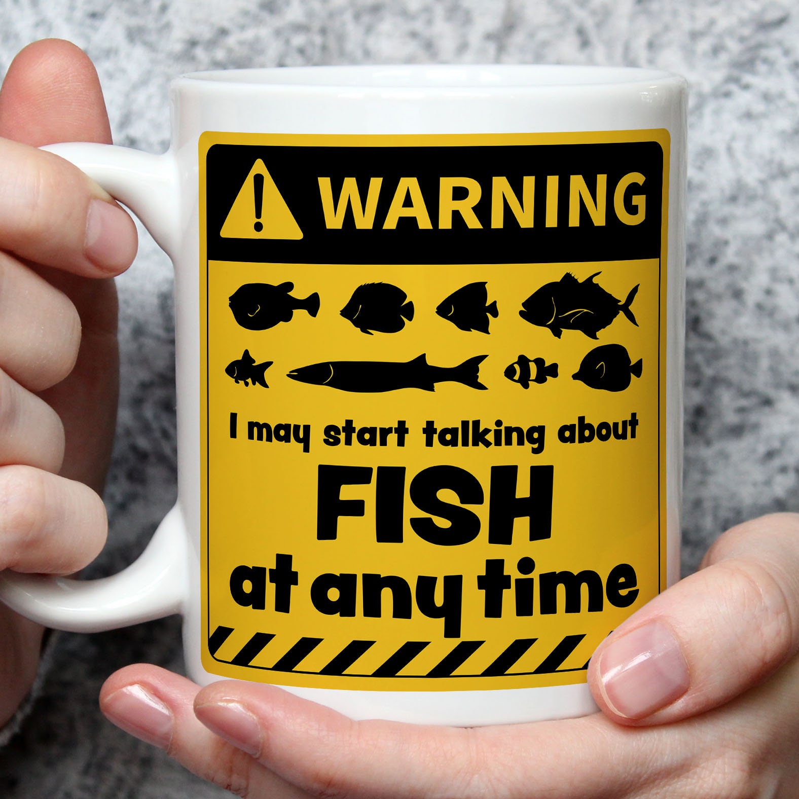 Fish Lovers Gift Aquatic Gifts Fishing Presents Funny Etsy