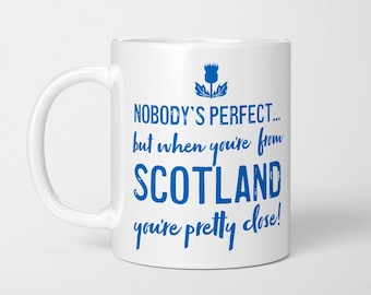 Funny Scottish Mug: St Andrew's Day Scotland Gift