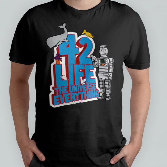 The Answer Is 42 T-Shirt Galaxy Nerd Gift Tshirt Tee Sci-Fi The Answer Is 42 T-Shirt Galaxy Nerd Gift Tshirt Tee Sci-Fi