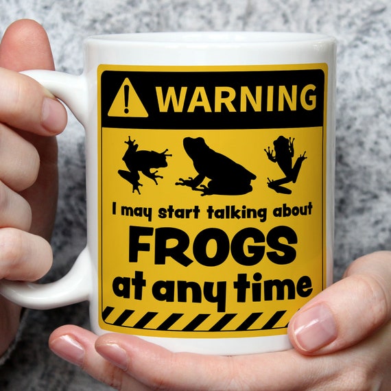Frog Lovers Gift, Frog Gifts, Frog Presents, Funny Frog Gifts, Frog Themed  Present, Cute Frog Gift Idea, Mug for Frog Owners 