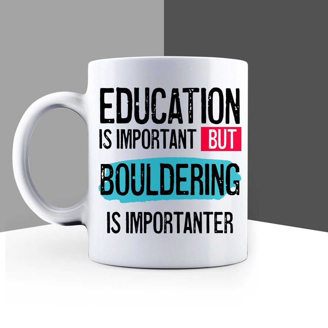 Bouldering Lover Gift, Rock Climbing Gifts, Boulder Presents, Funny