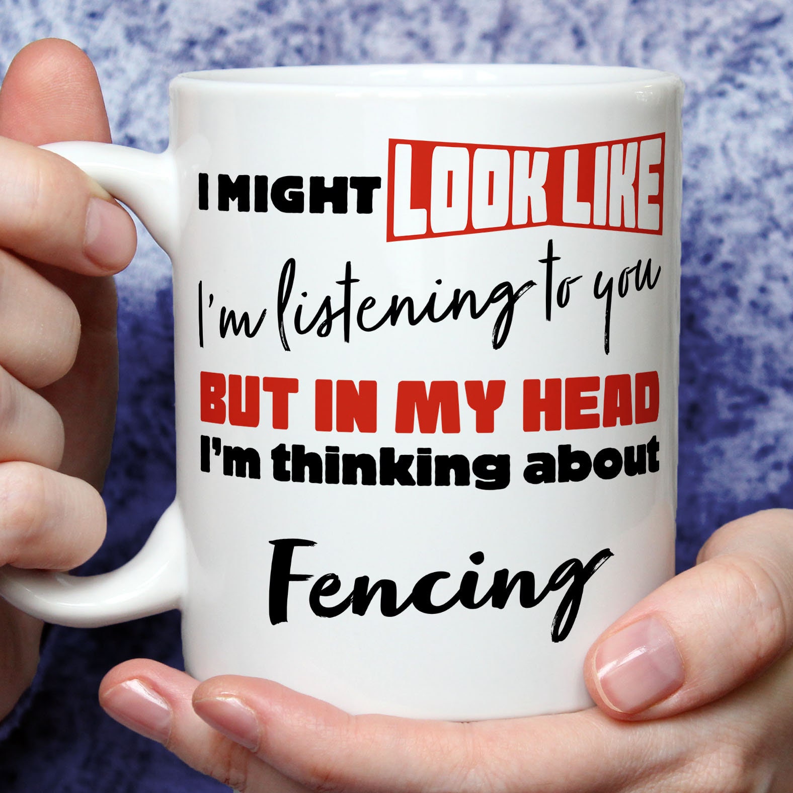 Fencing Lover Gift Fencing Gifts Fencing Presents Funny Etsy UK
