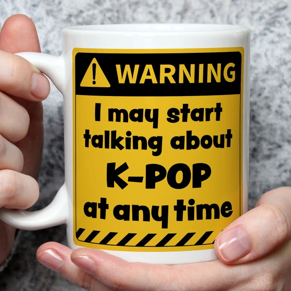 Kpop Lover Gift, Kpop Gifts, K-pop Presents, Funny Kpop Gifts, Kpop Theme, Kpop Fan Mug WRN