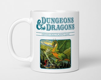 Dungeons & Dragons Mug: Fantasy Roleplaying Game Gift