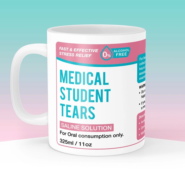 Funny Medical Director Mug - "Tears Of My Residents" Coffee Cup For Doctors