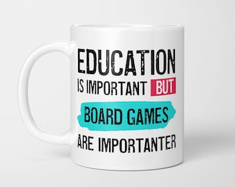 Funny Board Game Lover Mug: Nerds & Geeks Gift