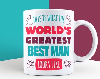 Best Man Gift, Gifts for Best Man, Thank You Gift, Special Best Man, Groomsman Gift, Bridesman Present, Best Man Gift Idea, Best Man Mug