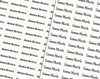 Personalized Name Labels - Waterproof Stickers for Kids' School & Daycare