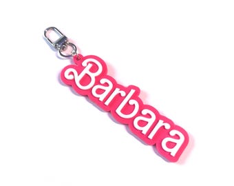Sleutelhanger met aangepaste naam – gepersonaliseerde 3D-geprinte sleutelhanger met naam, aangepast cadeau voor kinderen, rugzak of taslabel, leuke sleutelhanger met naam voor kinderen