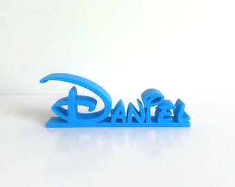 3D Printed Custom Name Sign | Teacher Gift | Office Desk Name Plate | Personalised Decoration | Graduation Birthday Present, Easter basket
