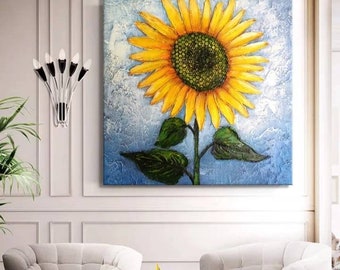 Large Hand Painted Wall Art Canvas Painting Decoration Customizable