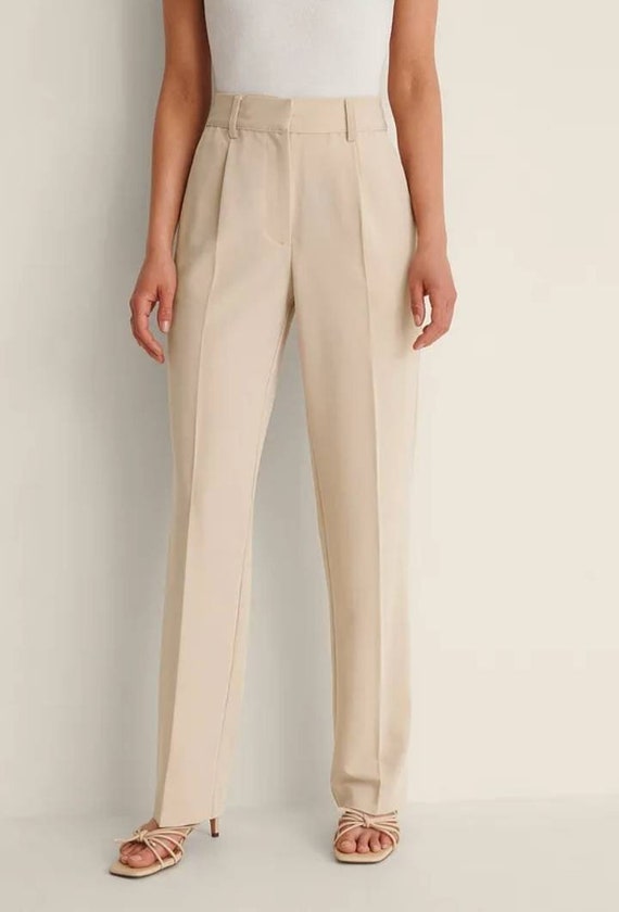 COVER STORY Trousers and Pants  Buy COVER STORY Lilac Straight Fit Trouser  Online  Nykaa Fashion