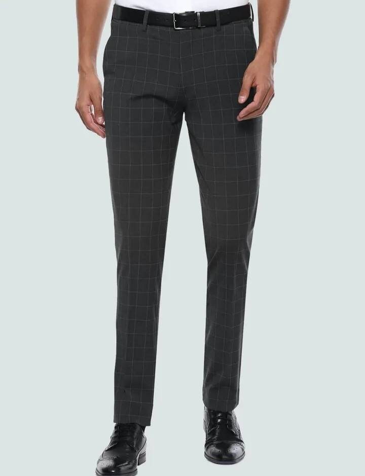 Mens Checked Trousers Formal Smart Casual Office Trousers Business Dress  Pants From Jilihua, $21.21 | DHgate.Com