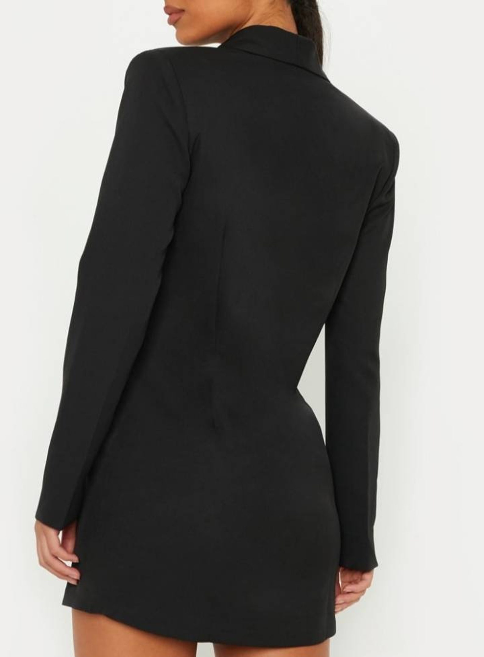 long gown with blazer