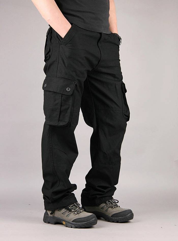 Men's Cargo Pants Multi Pockets Military Style Tactical - Etsy