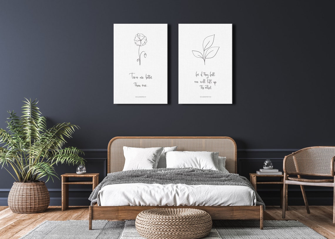 Couples Canvas Wall ArtSet Of 2 Canvas Wall ArtCustomLarge Etsy