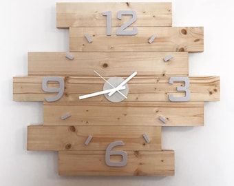 Wooden clock