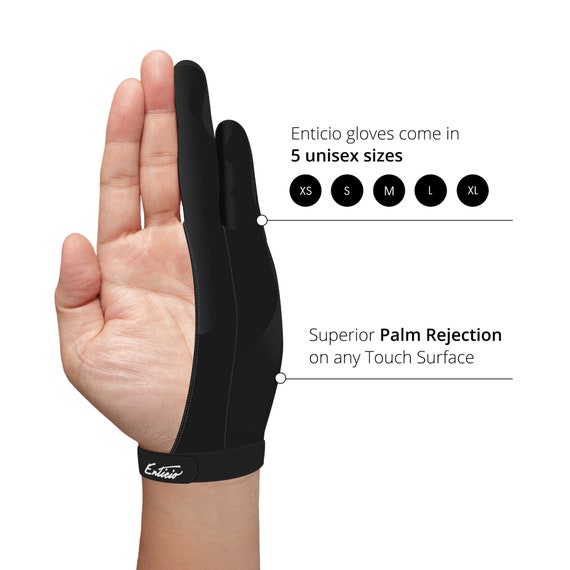 Revolution Artist Glove for Tablets and Touch Surfaces apple Ipad,  Microsoft, Samsung, Wacom, Etc. 