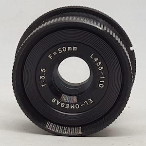 El-Omegar 50mm F3.5  L455-110 Enlarging Elarger Lens