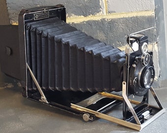 Kamera Werkstatten Dresden A-1 9x12 Camera W/ Compur Shutter