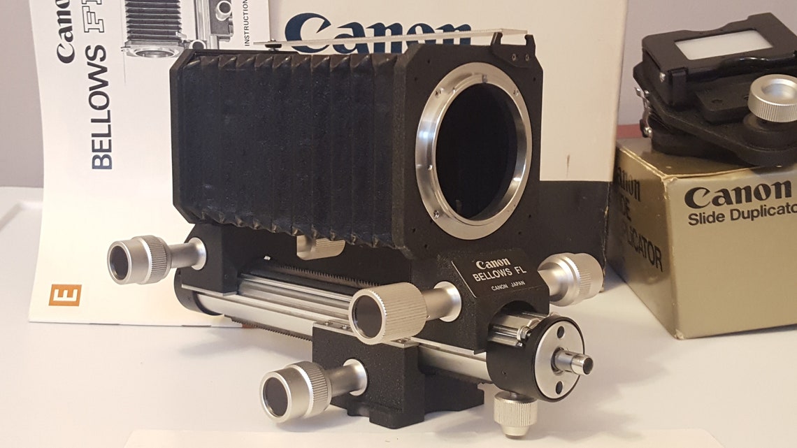 Canon Bellows FL with Slide Duplicator 52 with box and Etsy