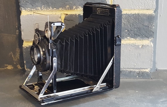 Appareil Photo à Plaque Ancien - Objectif Carl Zeiss Et Obturateur Compur