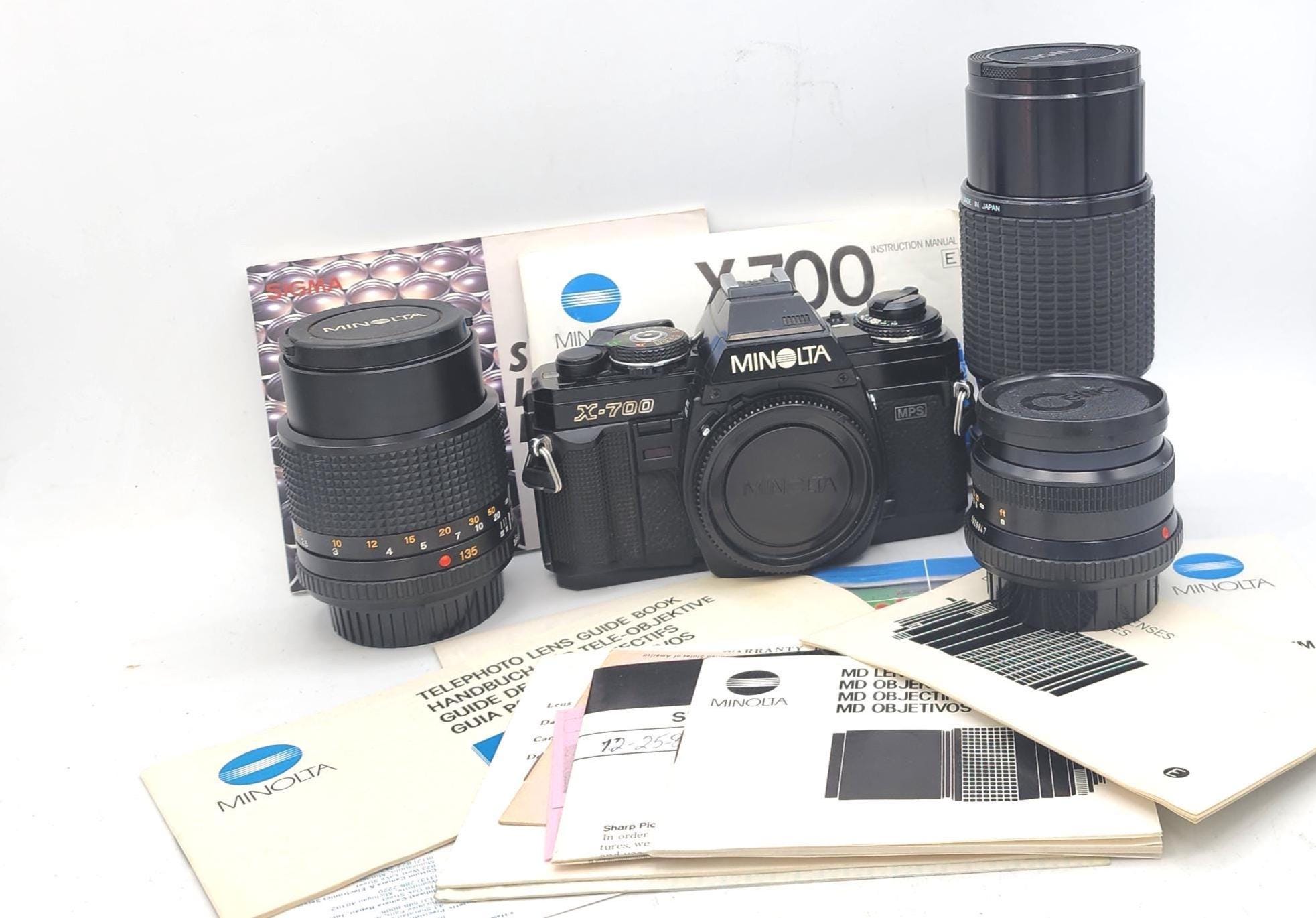 MINOLTA X-700 ジャンク品 MINOLTA ミノルタ X-700 一眼レフカメラ ジャンク 値下げ中