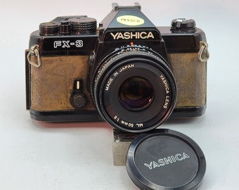 Appareil photo reflex Yashica FX-3 35 mm avec objectif Yashica ML 50 mm f2 1:2