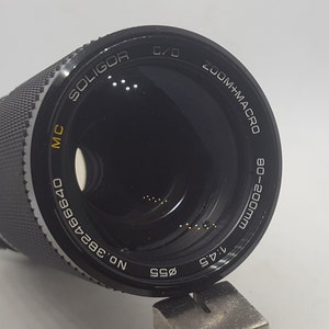 SOLIGOR C/D Zoom Macro 80-200mm f4.5 MC N/AI Nikon Camera Mount