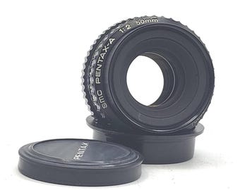 Obiektyw SMC Pentax-A 50 mm F2 Pentax K, mocowanie Pk do aparatu K1000, MX, ME Super SE