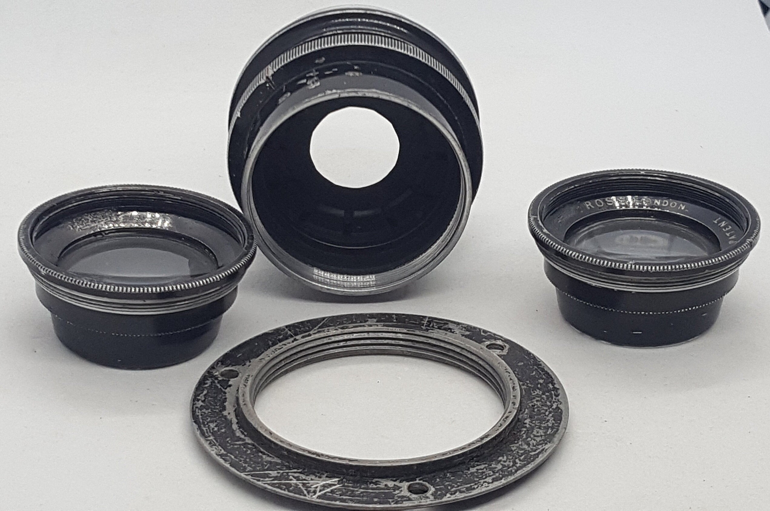 Ross London Homocentric 215mm6.3 Portrait Brass Lens